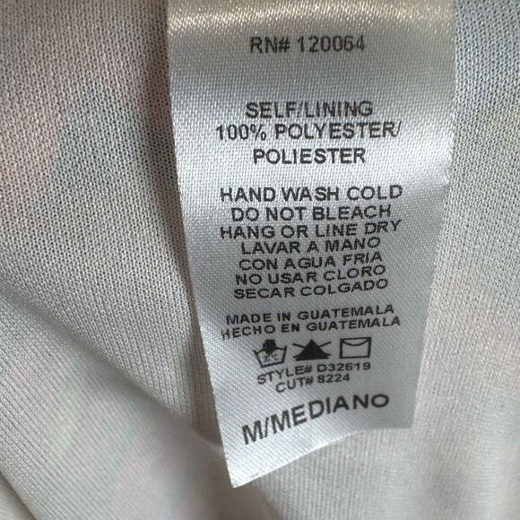 Francesca’s Alya bright colors backless chevron print maxi dress size medium - Picture 7 of 8